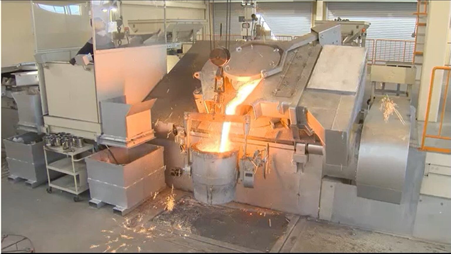 Induction Furnaces FUJI ELECTRIC Foundry solution in ASEAN sand casting industries